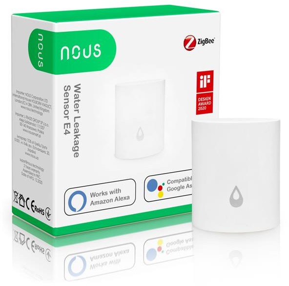 Detector inteligent de scurgeri de apă NOUS E4 ZigBee Tuya